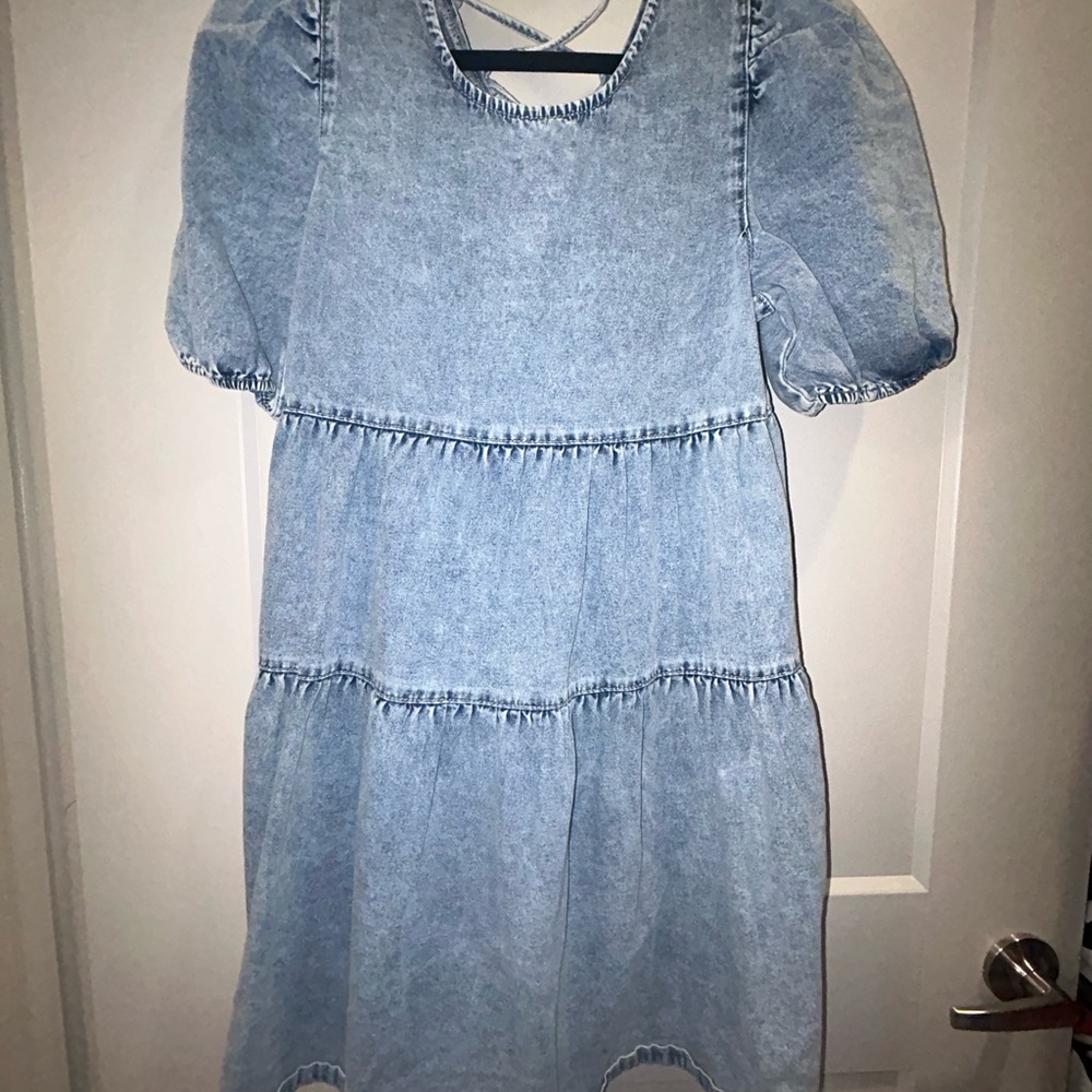 Blue Denim Dress